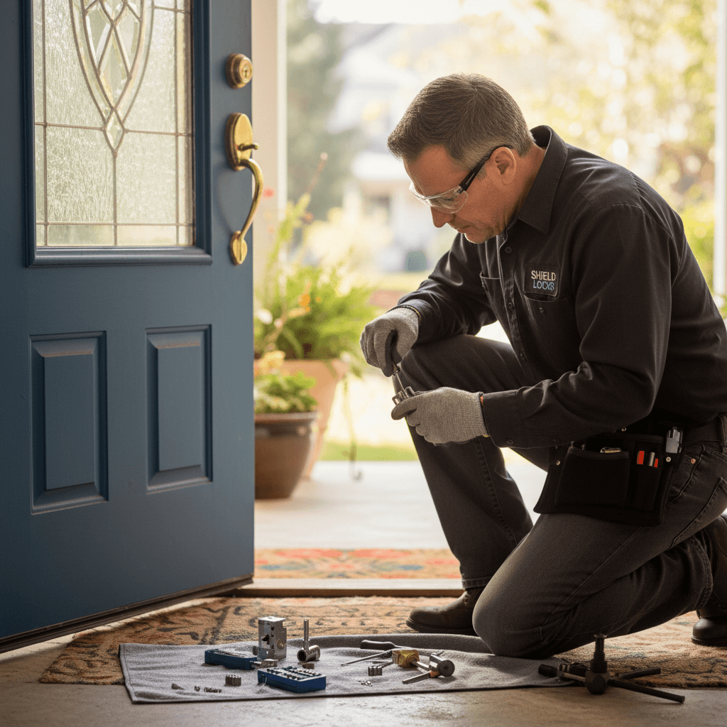 Lock rekeying service