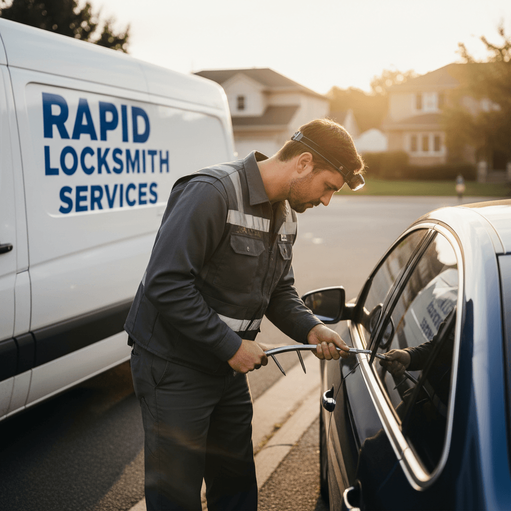 Automotive locksmith service