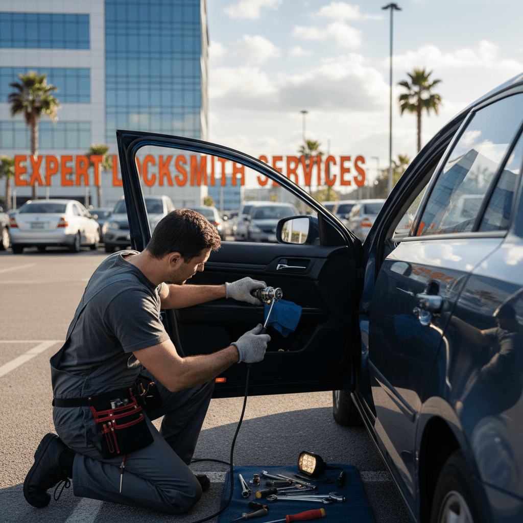 Automotive locksmith service