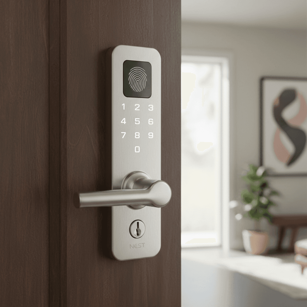 Residential lock installation