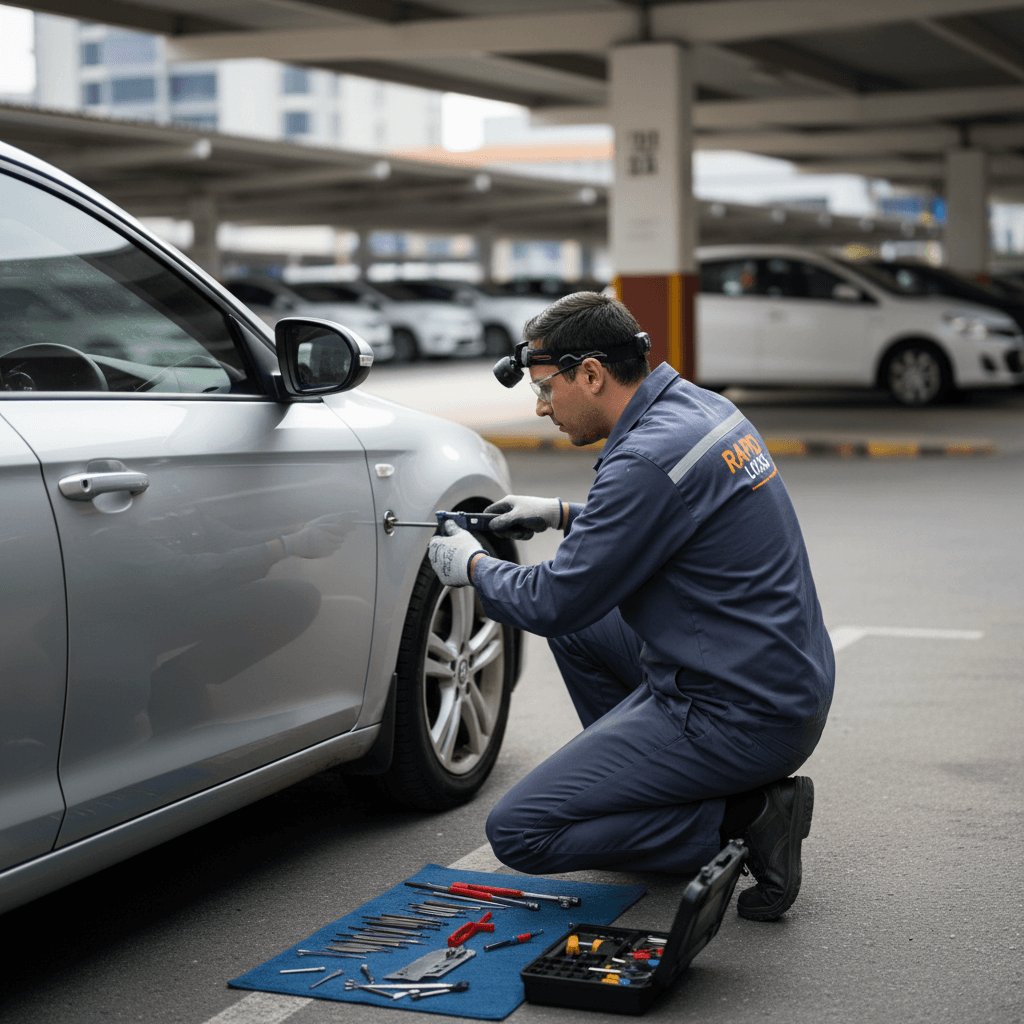 Automotive locksmith service