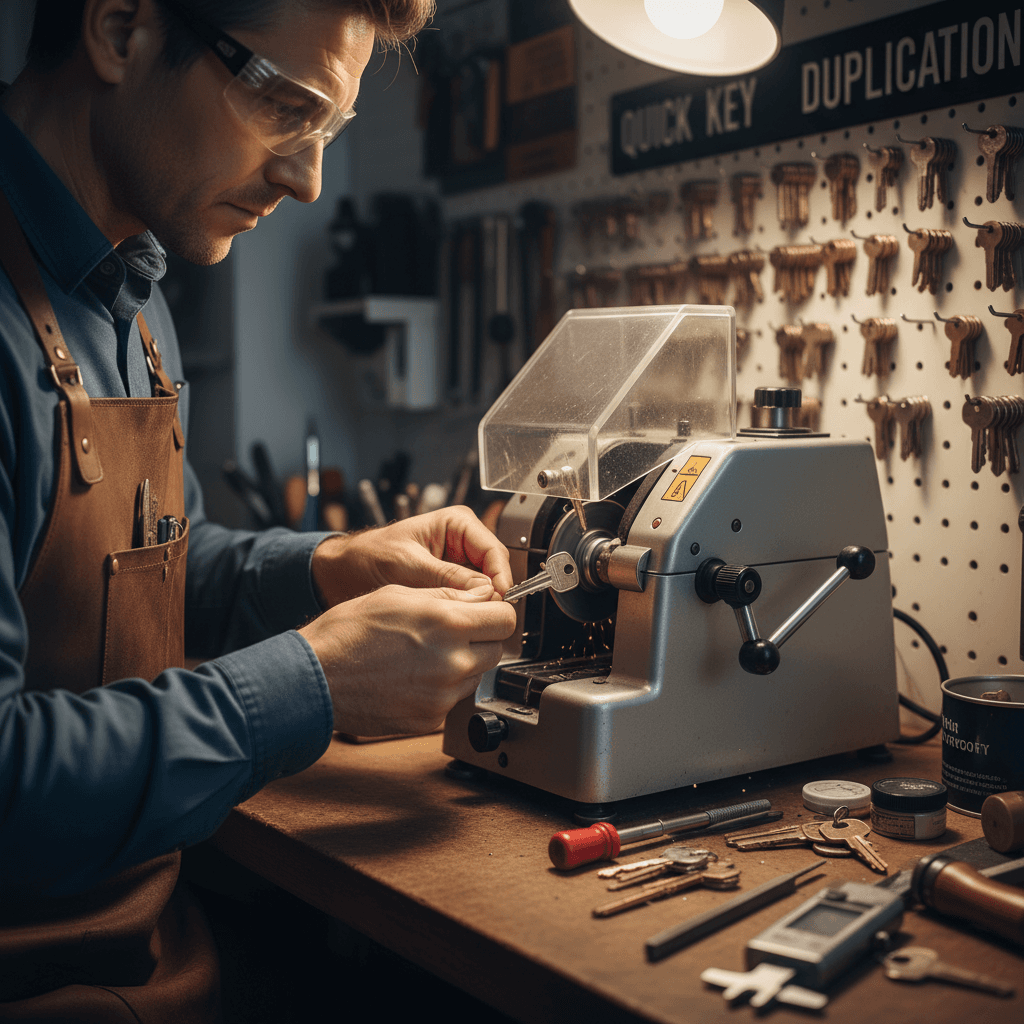 Professional key duplication service