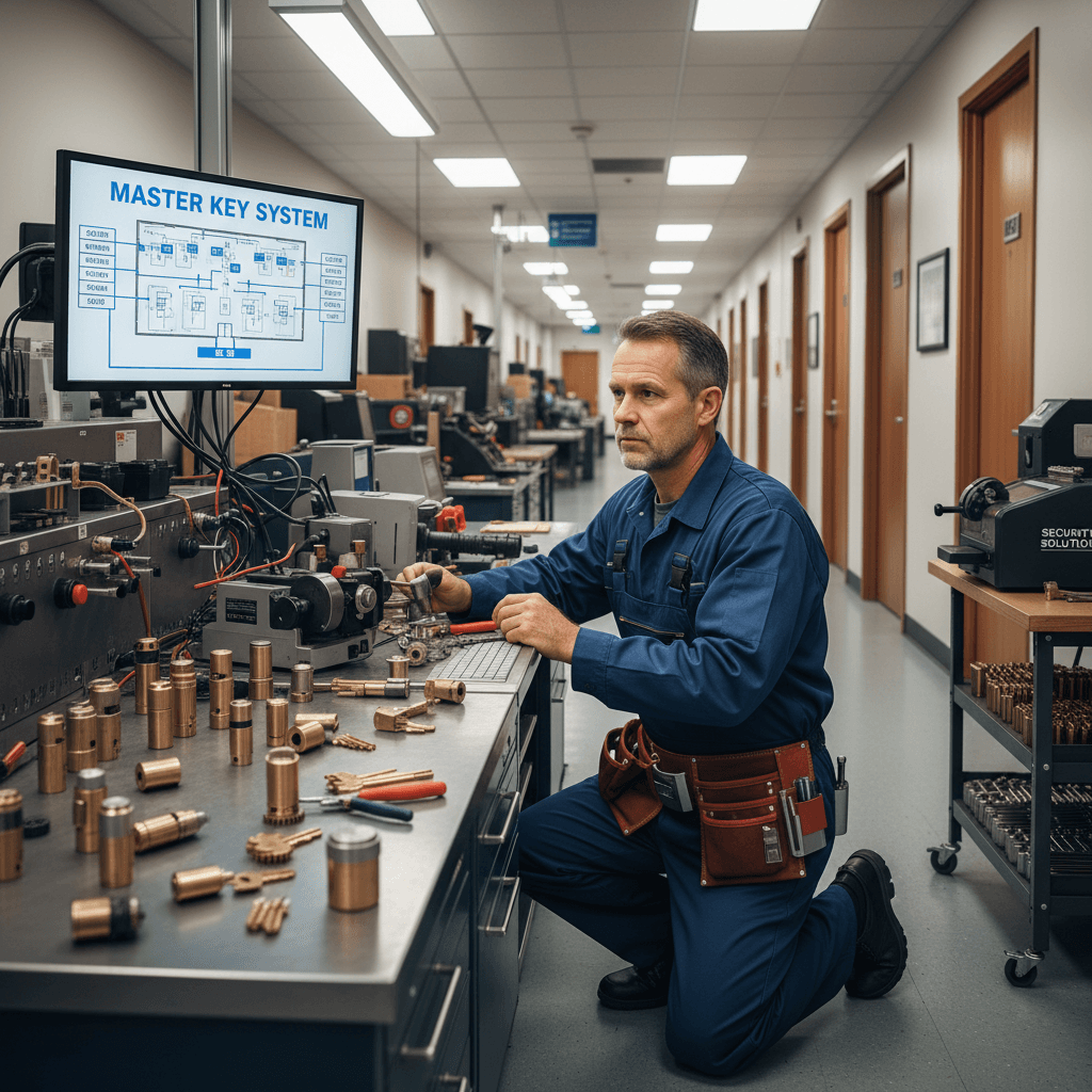 Master key system setup