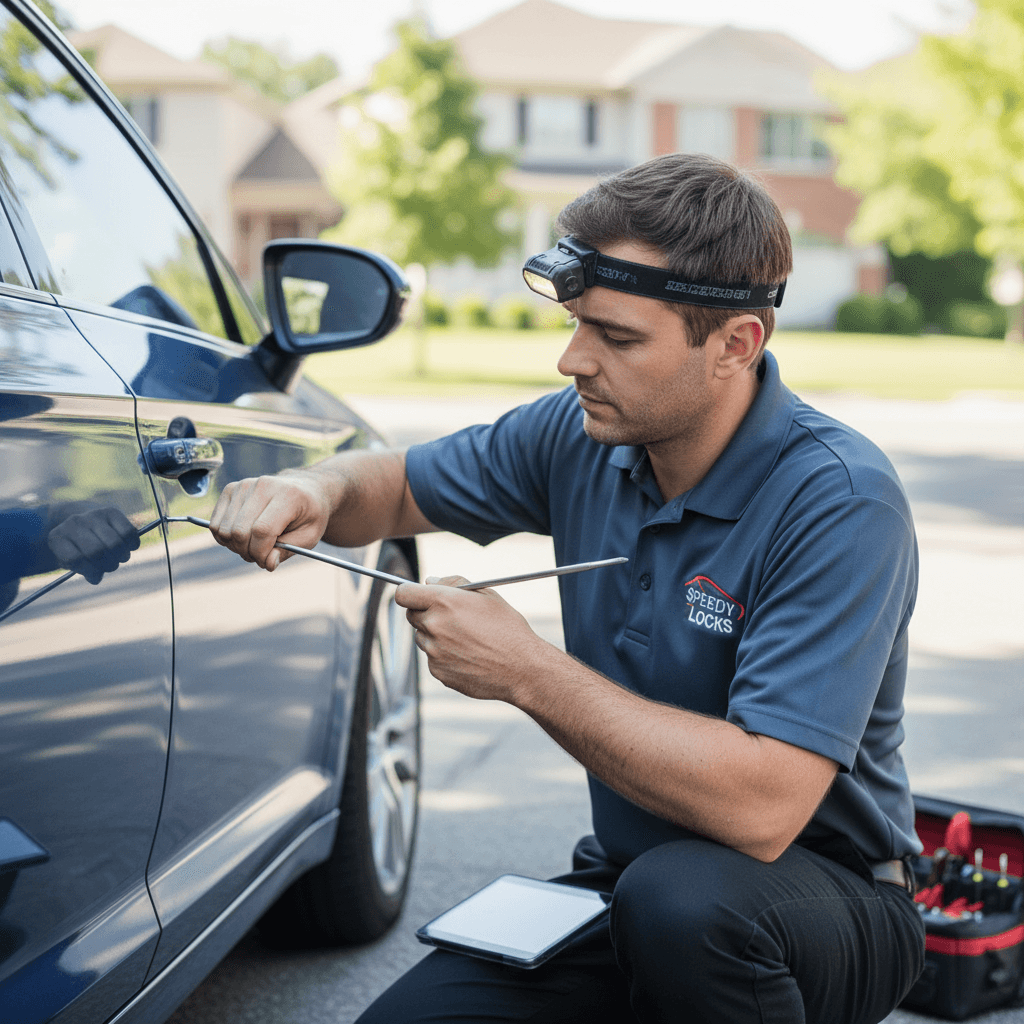 Emergency car lockout service