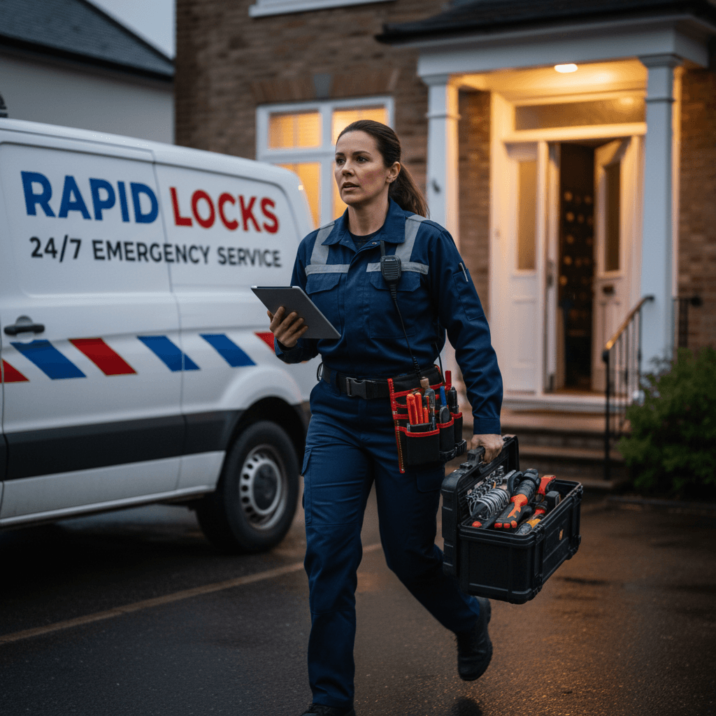 Emergency locksmith response