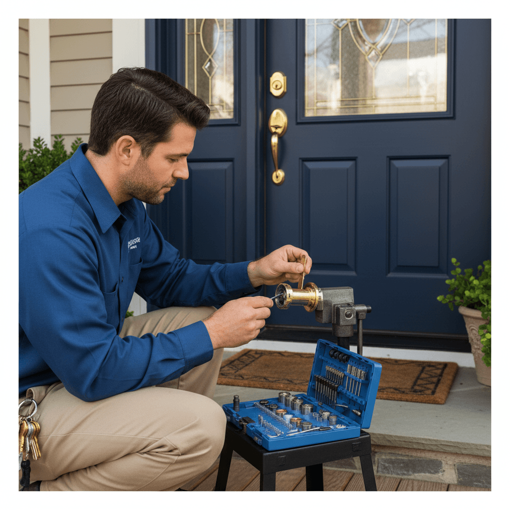 Residential rekeying service